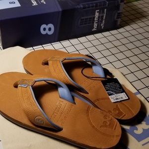 Made in USA Hari Mari x Peter Millar flip flops